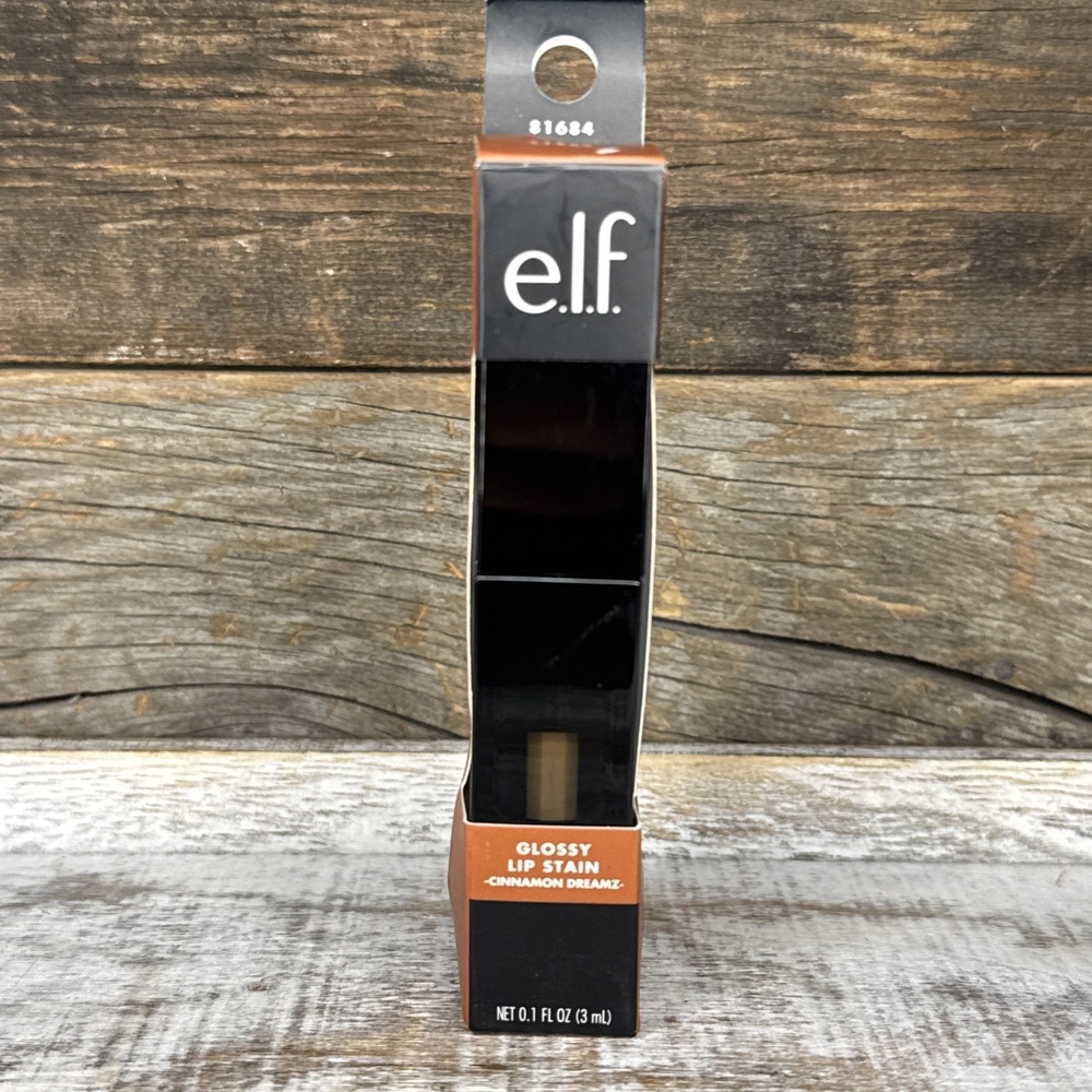 e.l.f. Glossy Lip Stain Cinnamon Dreamz‎ Long Lasting | MSRP = $8